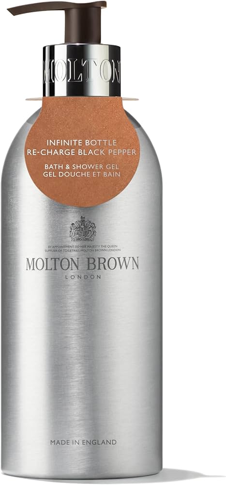 Amazon.com: Molton Brown Re-Charge Black Pepper Bath & Shower Gel